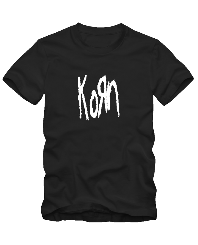 Marškinėliai Korn logo Marškinėliai Korn logo